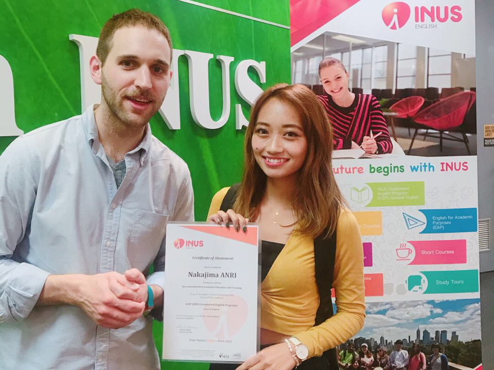 オーストラリア語学学校INUSの様子