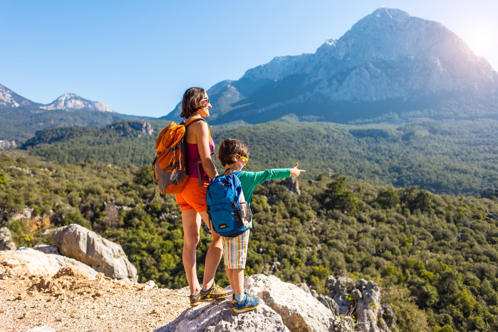 カナダ親子留学で大自然を満喫