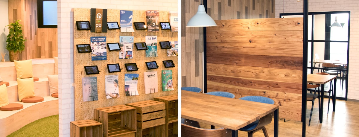 スマ留 新宿オフィスの様子